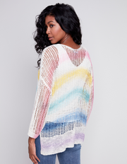 Crochet Sweater #C2326PX - Charlie B