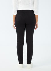 Pull-On Slim Leg #272506N (Ebony) Mid Rise FDJ Jeans