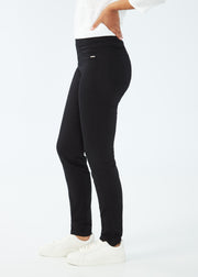 Pull-On Slim Leg #272506N (Ebony) Mid Rise FDJ Jeans