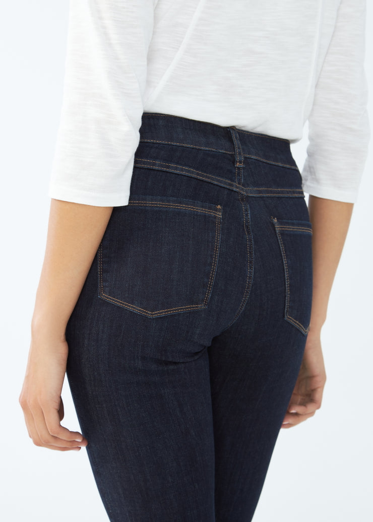 Christina Slim Leg #5312630 (Dark Blue) MidRise FDJ Jeans