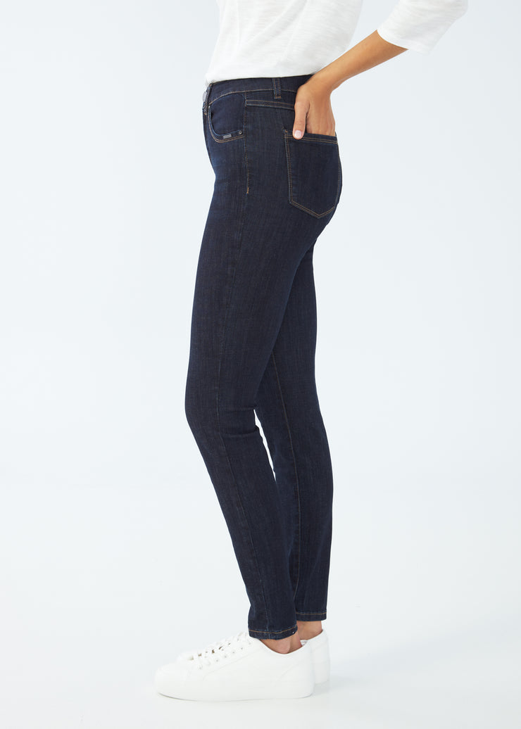 Christina Slim Leg #5312630 (Dark Blue) MidRise FDJ Jeans