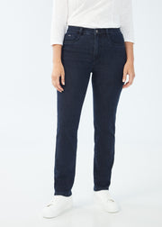 Suzanne Str Leg #6473250 (Dark Blue) Hi Rise FDJ Jeans