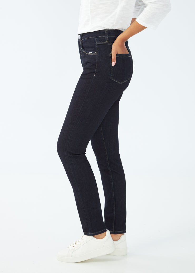 P Suzanne Slim Leg #8705630 (Dark Blue) Hi Rise FDJ Jeans