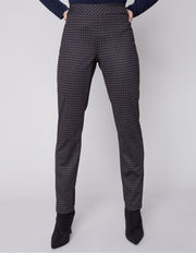 Reversible Pant #C5242Y-429B (Black/Grey) - Charlie B