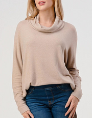 Cowl Neck Top #T515 - Essential Collection