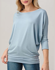Round Neck Top #T2503 - Essential Collection