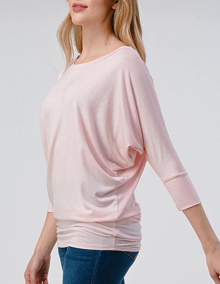 Round Neck Modal Top #2503 - Essential Collection