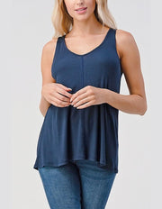 V Neck Tank Top #T325 - Essential Collection