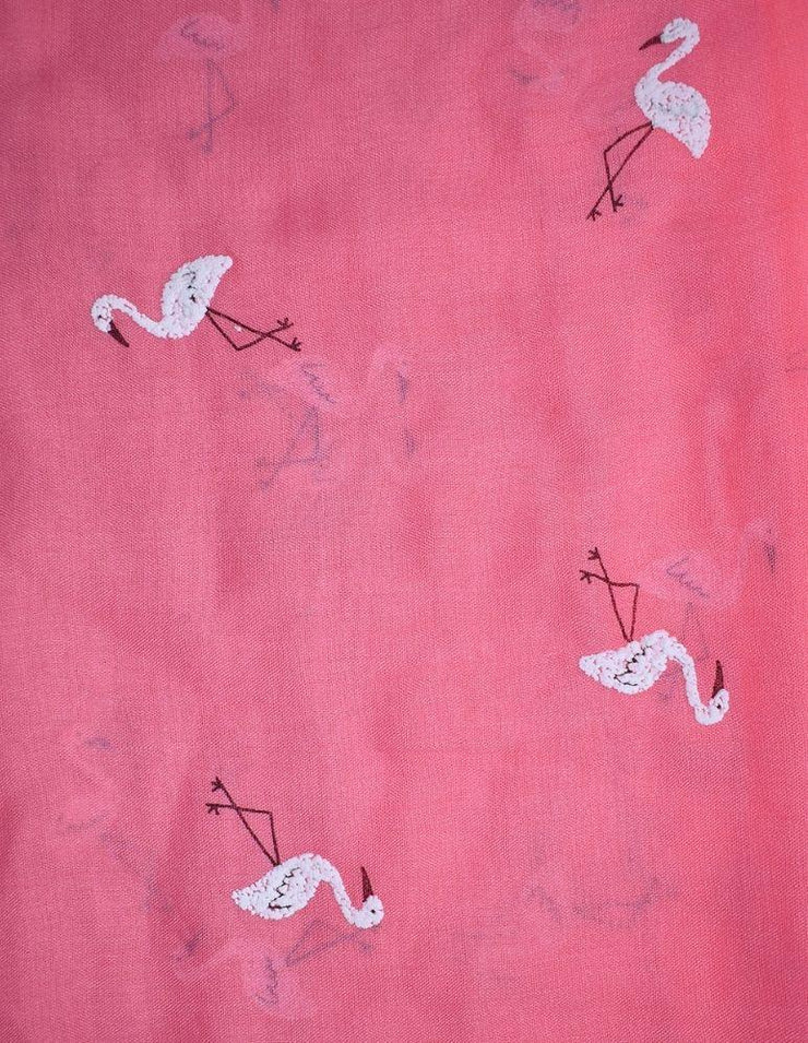 Tiny Flamingo Scarf #SRF-1896 - Shagwear