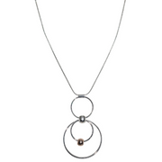 Rose Gold Ball Necklace #N02607 - Shagwear